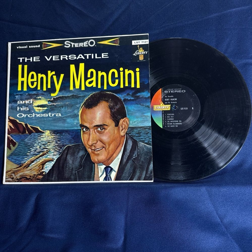 Henry Mancini "The Versatile" 1961 vinyl LP jazz #vinylcollector